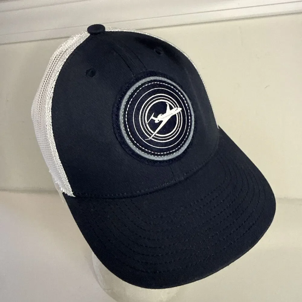 Gulfstream Mesh Hat Cap SnapBack YOUTH One Size Blue Special Missions Aviation
